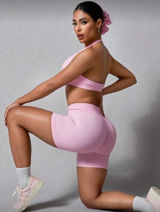 Дамски спортен комплект- Сет от бюстие и клин за спорт/ фитнес, S