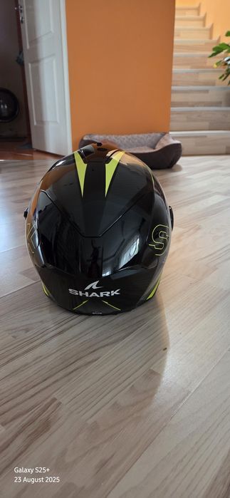 Casca moto Shark D-Skwal 2 Cadium black-yellow