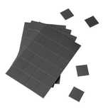 Folie magnetica cu adeziv, 4 cm x 3 cm grosime 0,4 mm, 100 buc