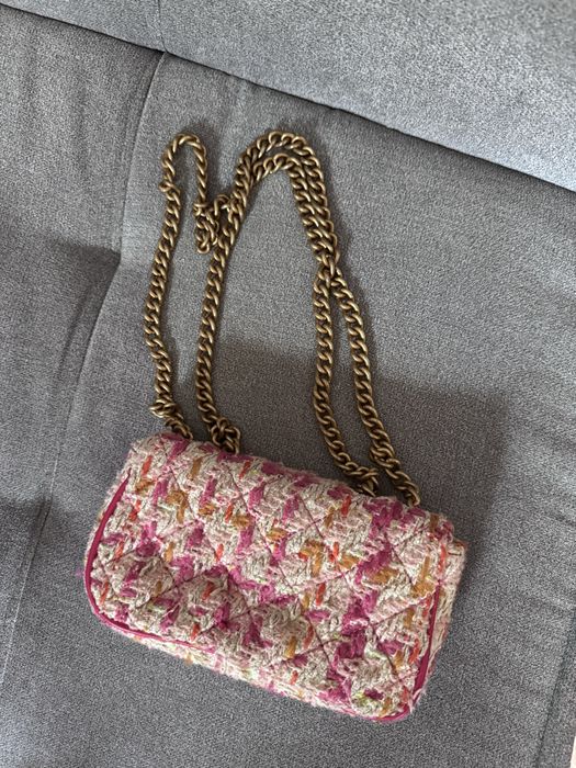 чанта GUESS,розова