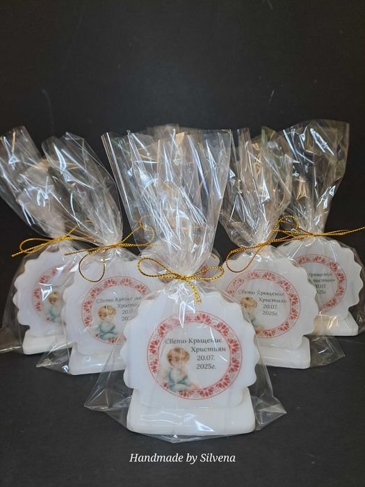 Подаръчета за кръщене, погача или рожден ден - мече