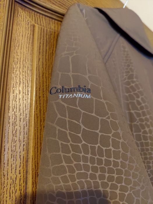 Pardesiu lung impermeabil pentru femei/fete Columbia Titanium