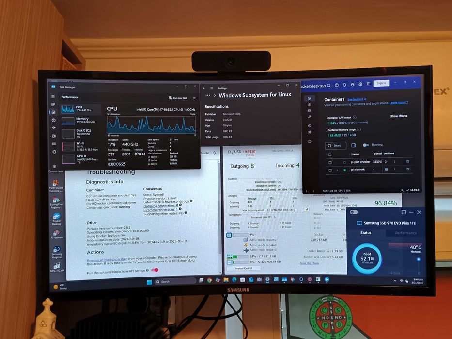 Mini PC TX-TEAM industrial 24/7 I7 32GB RAM 1 TB ssd 2500 lei fix