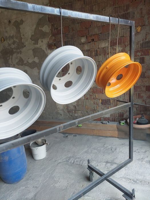 Sablare si vopsire jante