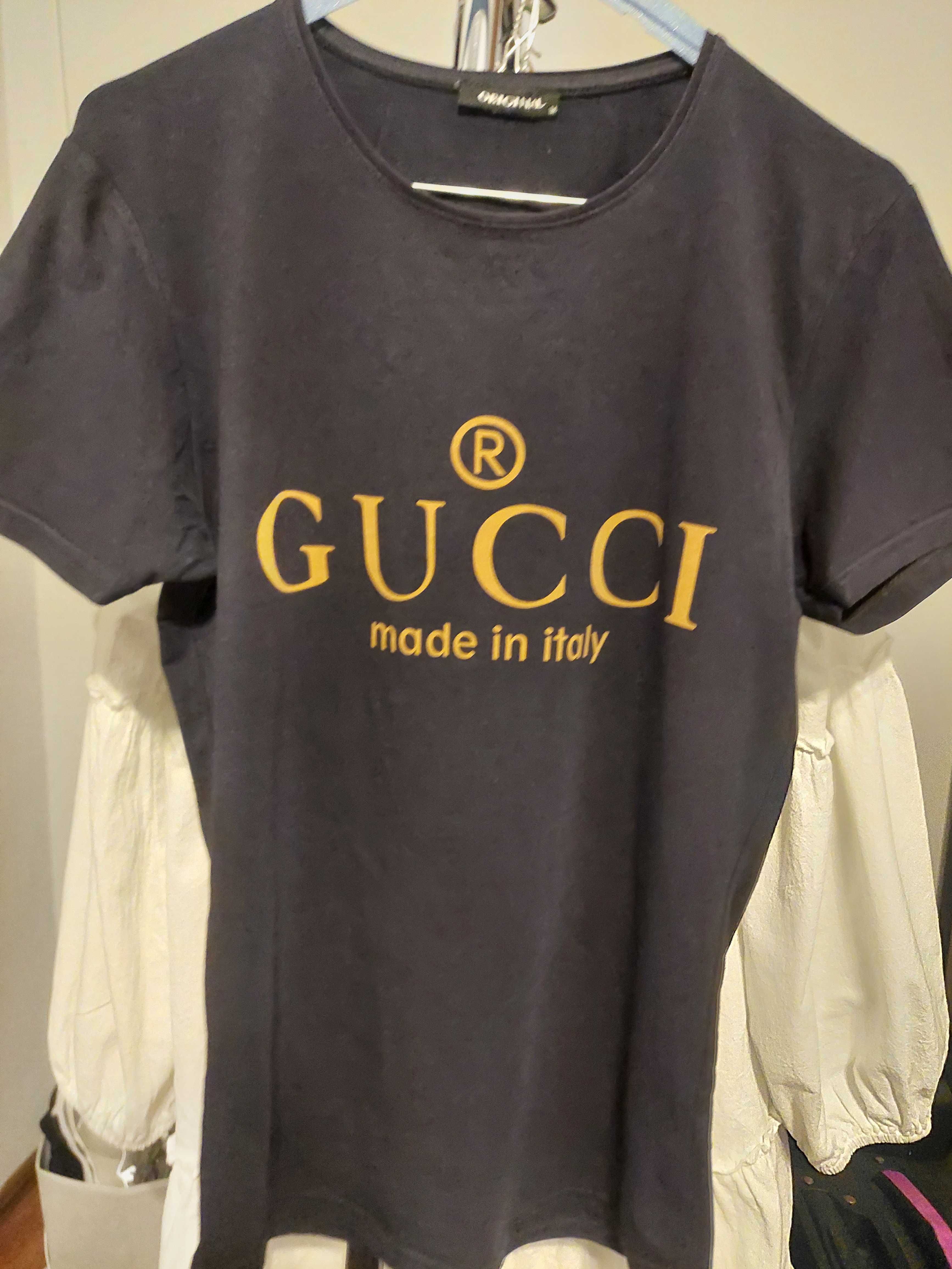 Tricou de dama bleumarin Gucci/stil Guess Diesel LV