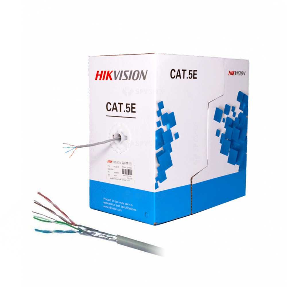 Cablu Utp Hikvision Cat5e 305m Gri DS-1LN5E-E/E