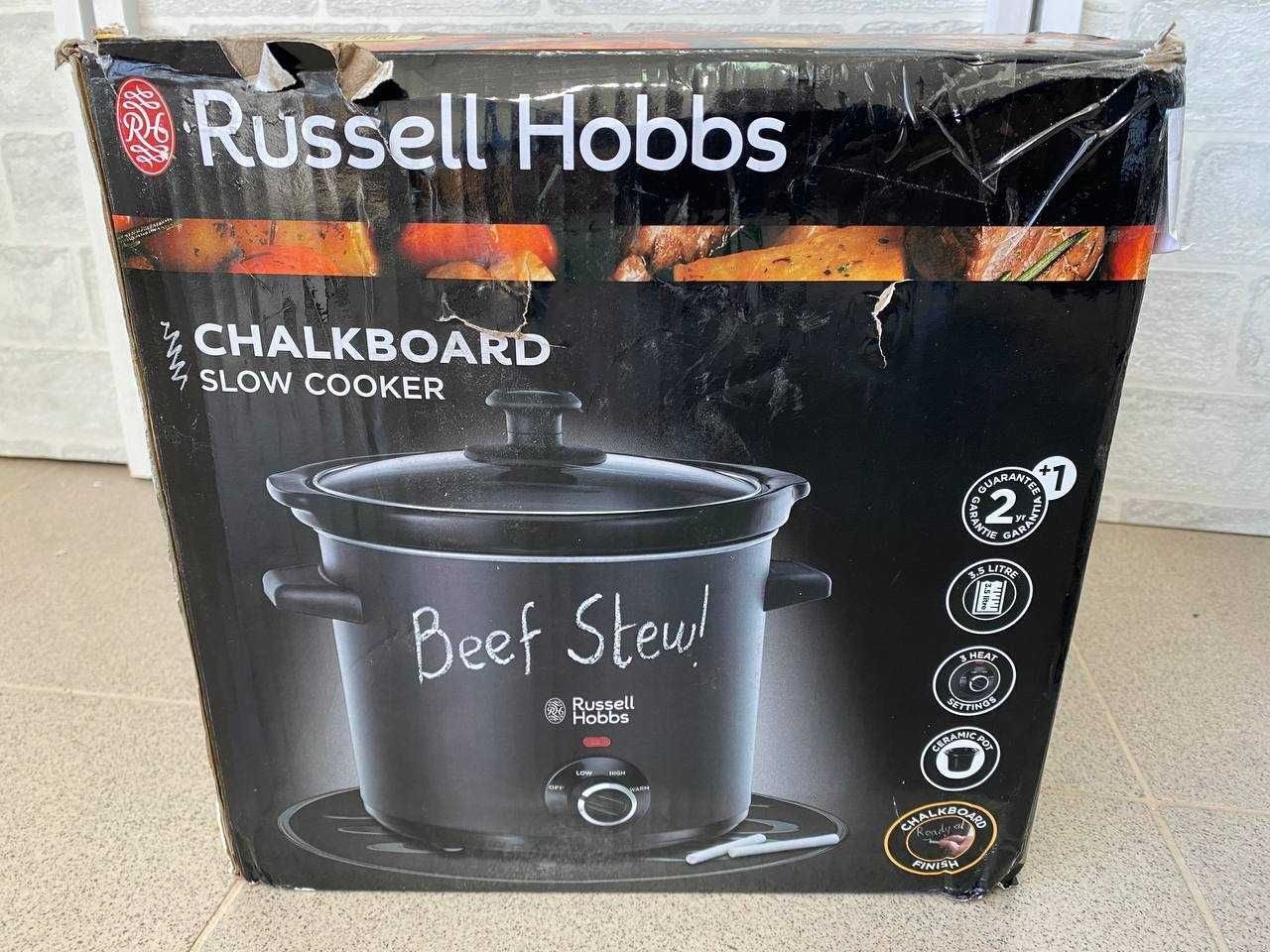 Уред за бавно готвене Russell Hobbs Chalkboard Slow Cooker 3.5L 200W