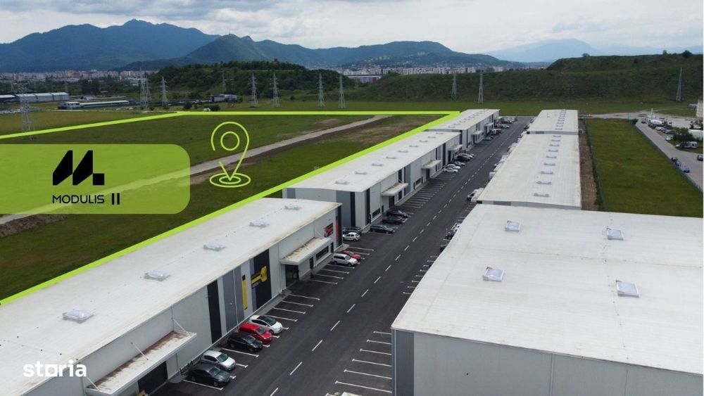 MODULIS, Hala 600 mp de închiriat în etapa a doua Modulis