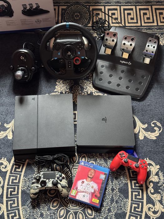2 Playstation 4 si Volan Logitech G29