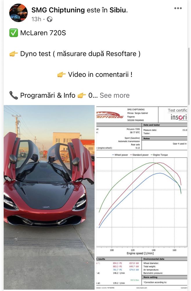 Resoftare Auto / Stage One / DPF /Filtru de particule / EGR/ChipTuning