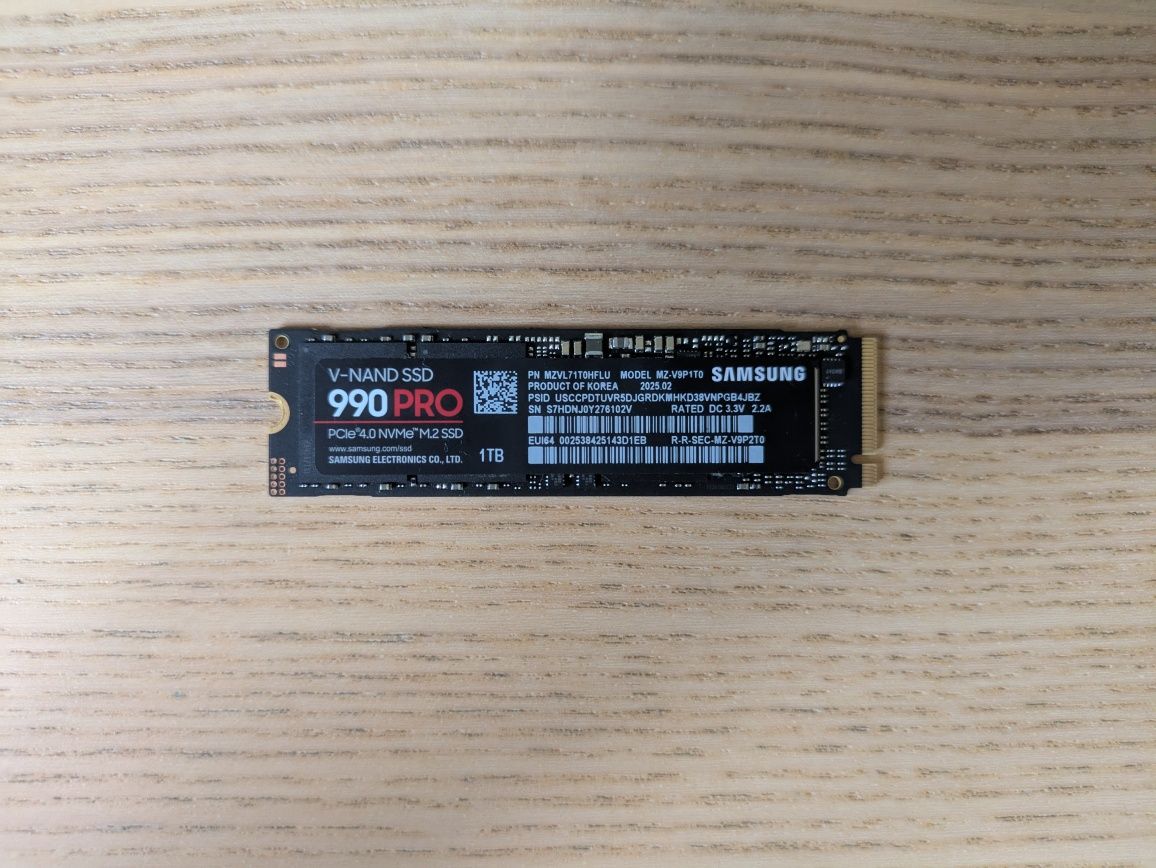 Samsung 990 Pro SSD - 1 TB