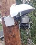 Установка видеонаблюдения для дачи 4G WiFi цифровое ГАРАНТИЯ в наличие