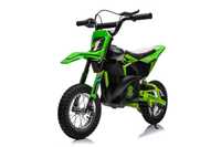 Motocicleta electrica copii 4-9 ani Enduro 250W 24V cu anvelope #Verde