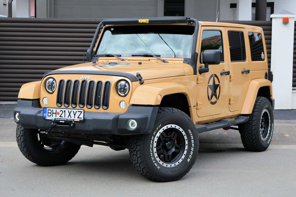 Jeep Wangler JK 2013-Motor 2.8 Diesel 200 CP - Automat - Editie Sahara