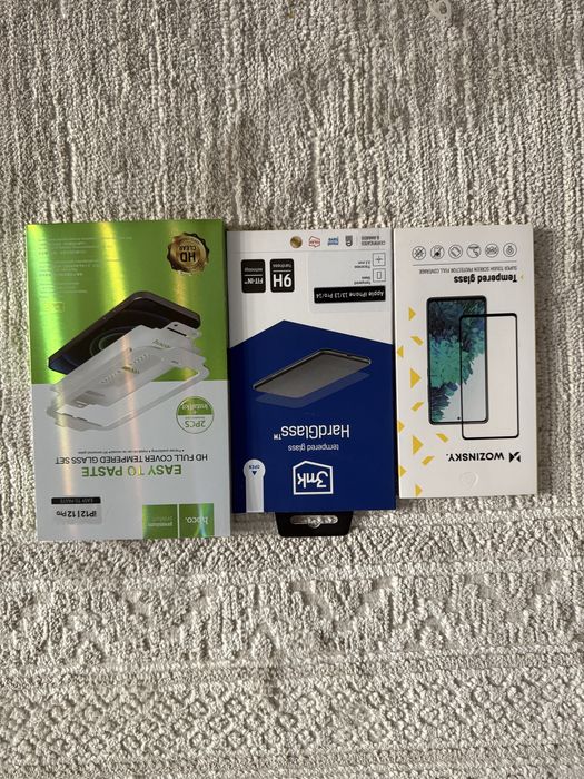 Folii sticla protectie iphone 11 pro max, 12, 13, 14