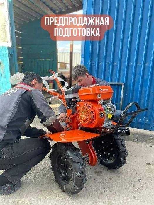 МОЩНЫЙ Бензиновый мотокультиватор-мотоблок Qazar MS100 (7 л.с.)