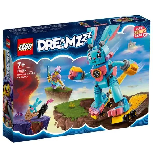 LEGO® DREAMZzz - Зайчето Изи и Бънчу 71453, 259 части