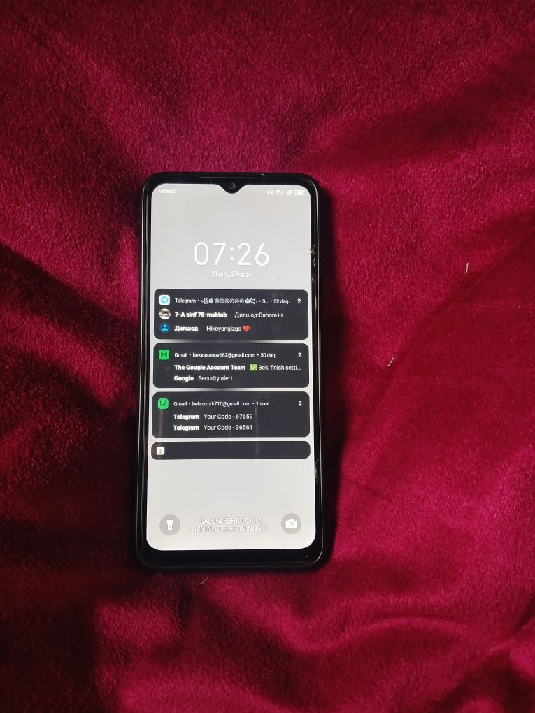 Infinix smart 7 64 талик обмен киламан айби йук
