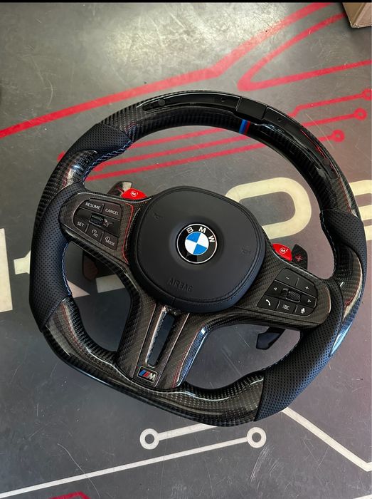 Volan BMW Carbon - Seria G - Race Display - Incalzire - Vibratii - TJA