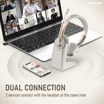 Casca Call Center Wireless cu microfon+baza incarca,REDUS de la 400RON