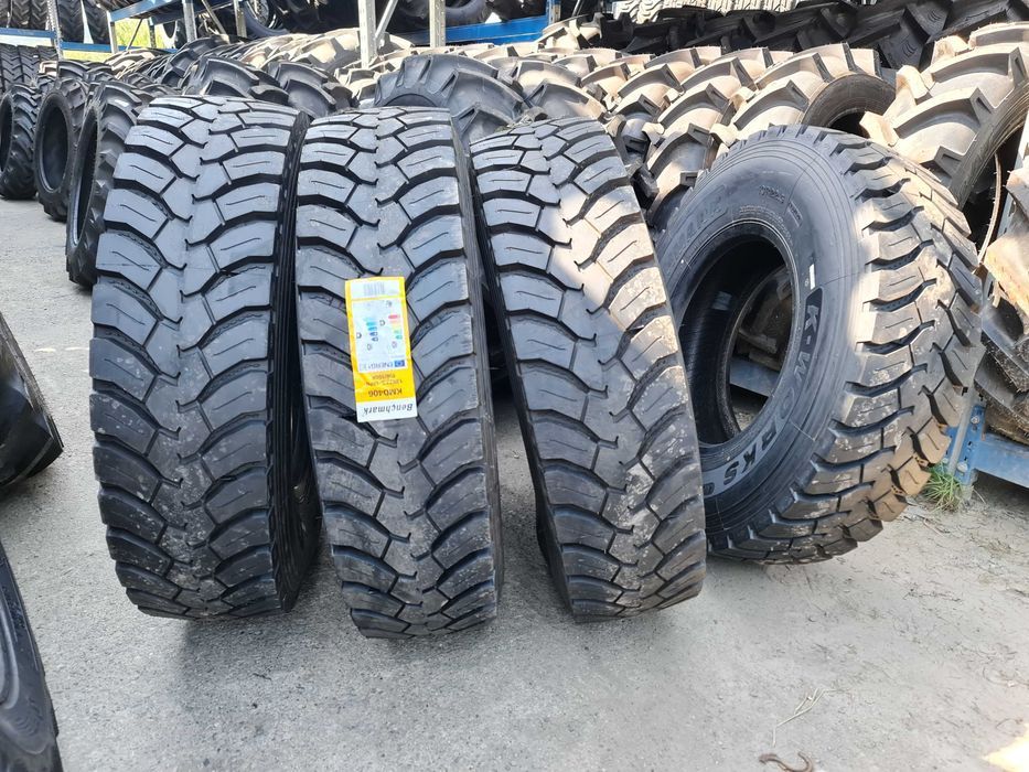 Anvelope noi 13R22.5 BENCHMARK cauciucuri tractiune basculta TRUSTON