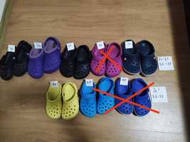 Papuci crocs J1 - 32-33, J2 J3 mărimea 34-35 slapi saboți sandale