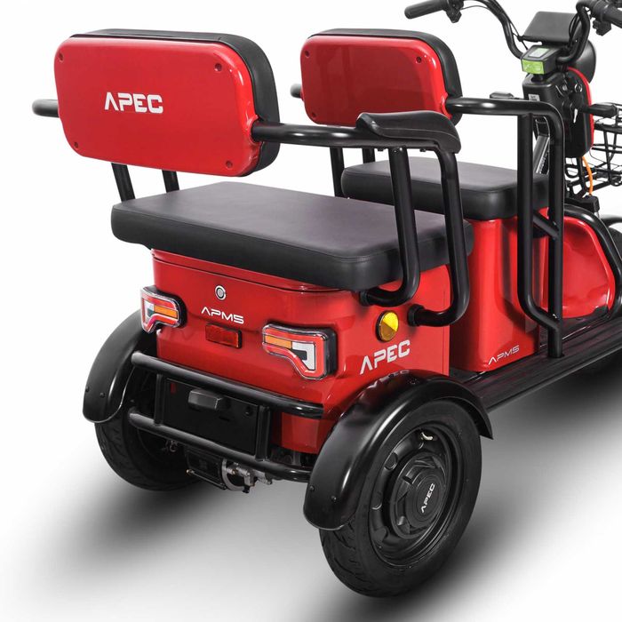 Tricicleta electrica, Volta APM5, Rosu 25 km/H, Autonomie 40 km