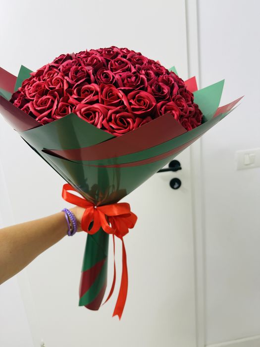 Buchete din trandafiri parfumati de sapun