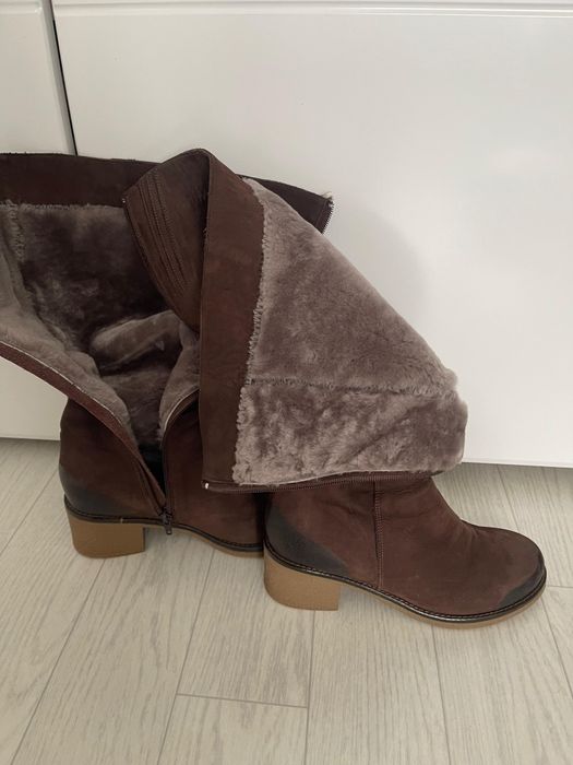 Зимние сапоги состояние новых