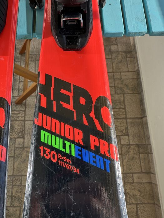Ски Rossignol Hero Junior Pro 130 + щеки 100 см