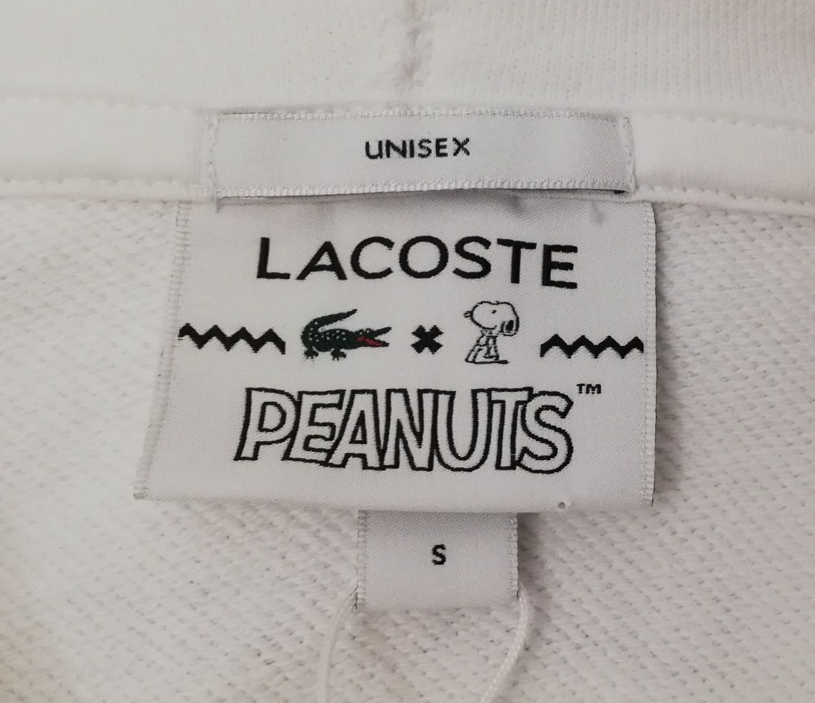 Lacoste x Peanuts Sweatshirt оригинално горнище S памучен суичър