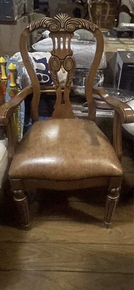 Винтажные 2-Кресла из массив дерева