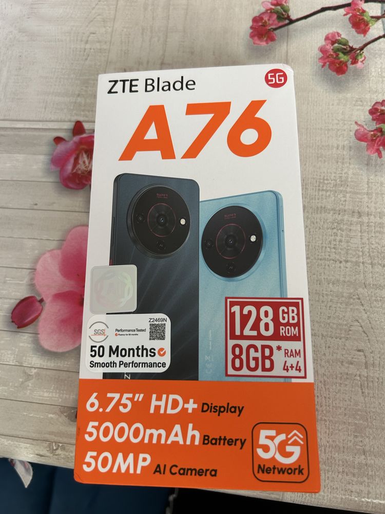 ZTE blade A76 *128GB ROM* *8GB RAM*