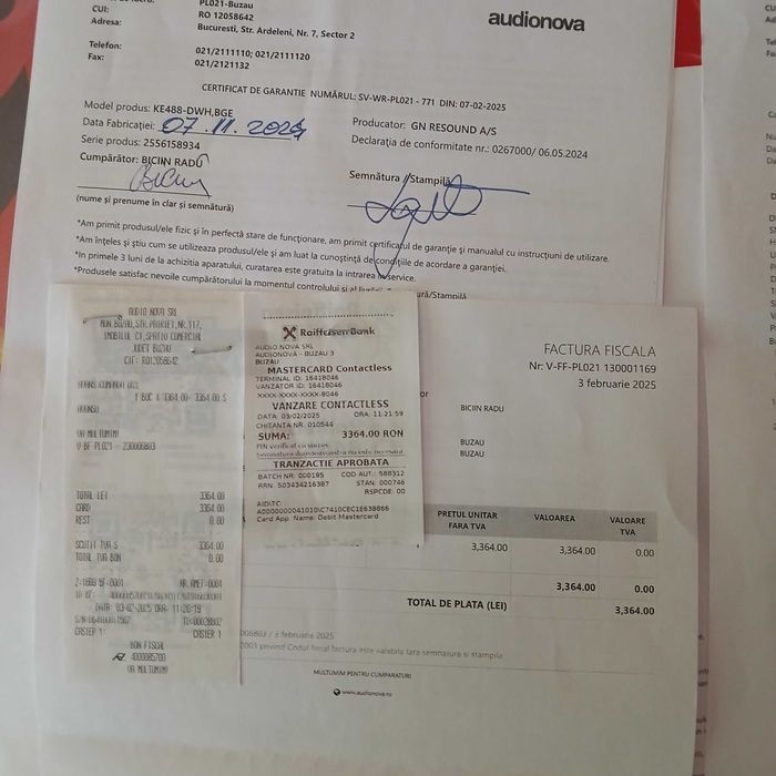 Aparat auditiv audionova