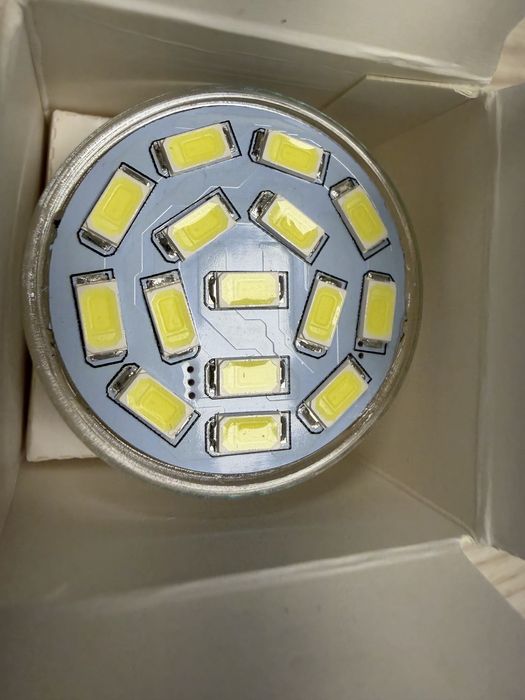 Set becuri LED MR11 GU4 12volti