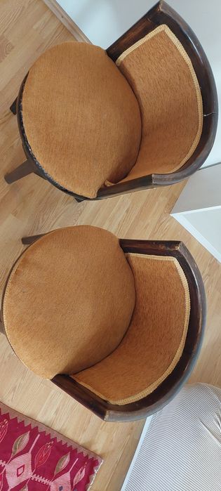 Set doua scaune vintage, f bine intretinute