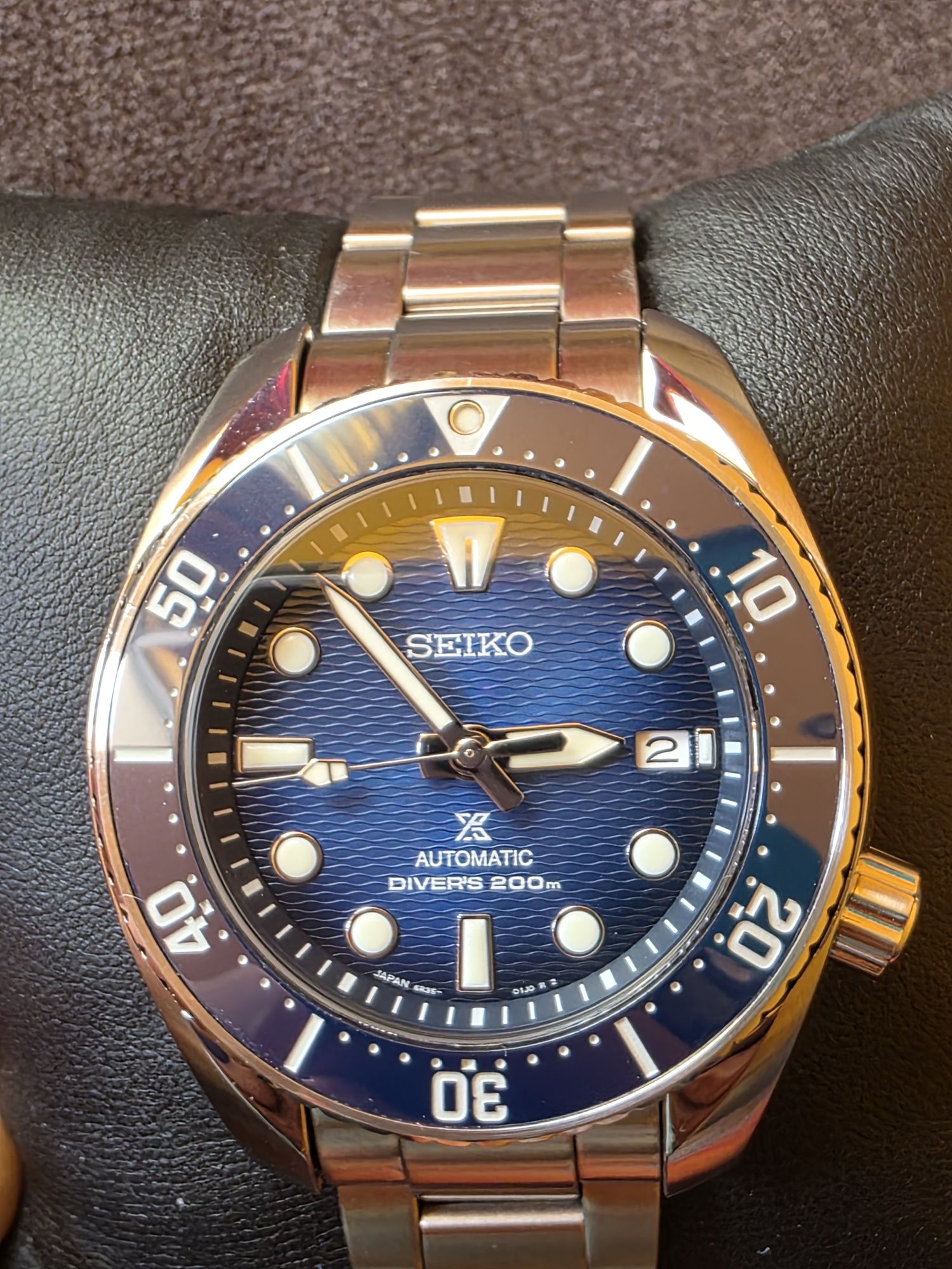 Seiko Prospex King Sumo Diver's Automatic Blue Gradation SPB321J1