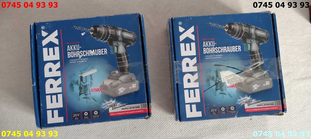 filetanta bormasina FEREX XYZ585 noi se vinde ca in poze