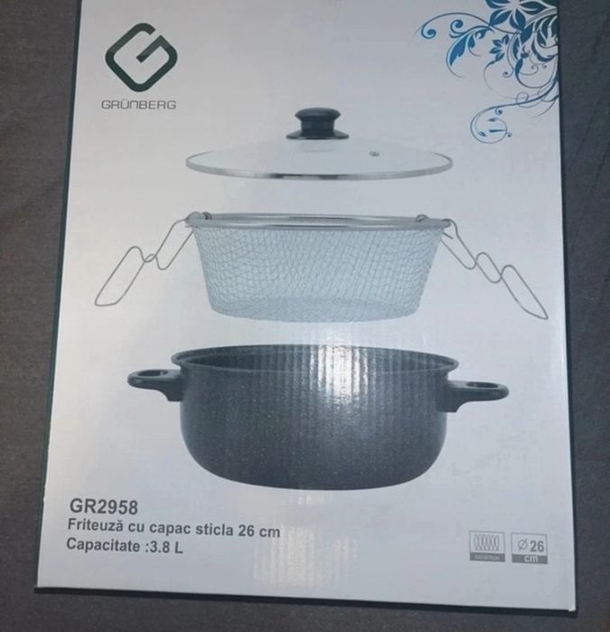 Friteuza 3.8 litri cu cos