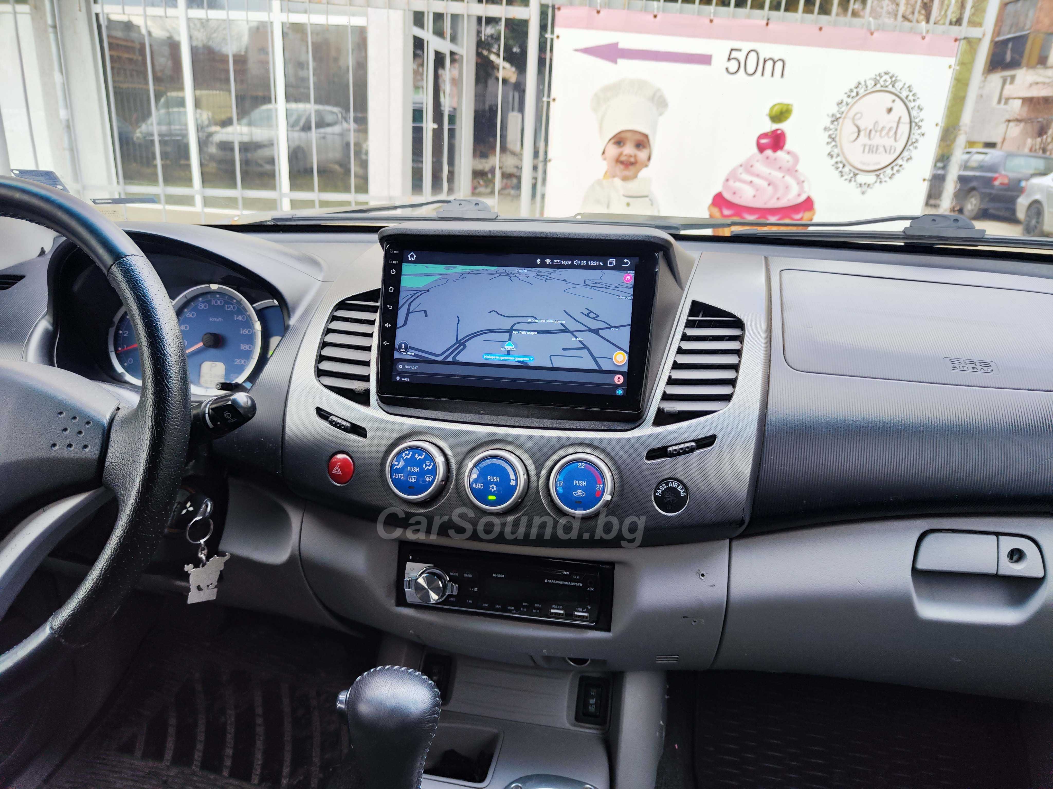 Mitsubishi L200 9" Android 14 Мултимедия Л200 Triton Навигация Андроид