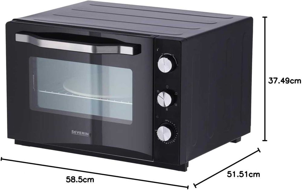 Свободностояща фурна Severin Грил функция 60L 230C 2200W