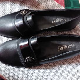 Дамски обувки в черно и кафяво ,чисто нови