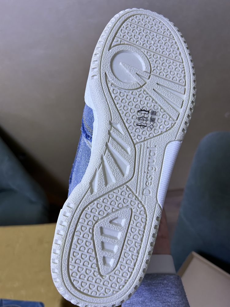 DESIGUAL  Спортни обувки с деним, Син, 38