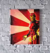 Tony Stark
Акрил, холст на подрамнике 50×60см, акриловый лак