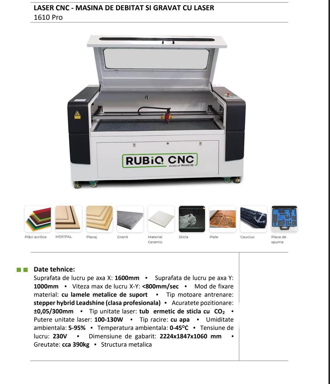 CNC debitare laser