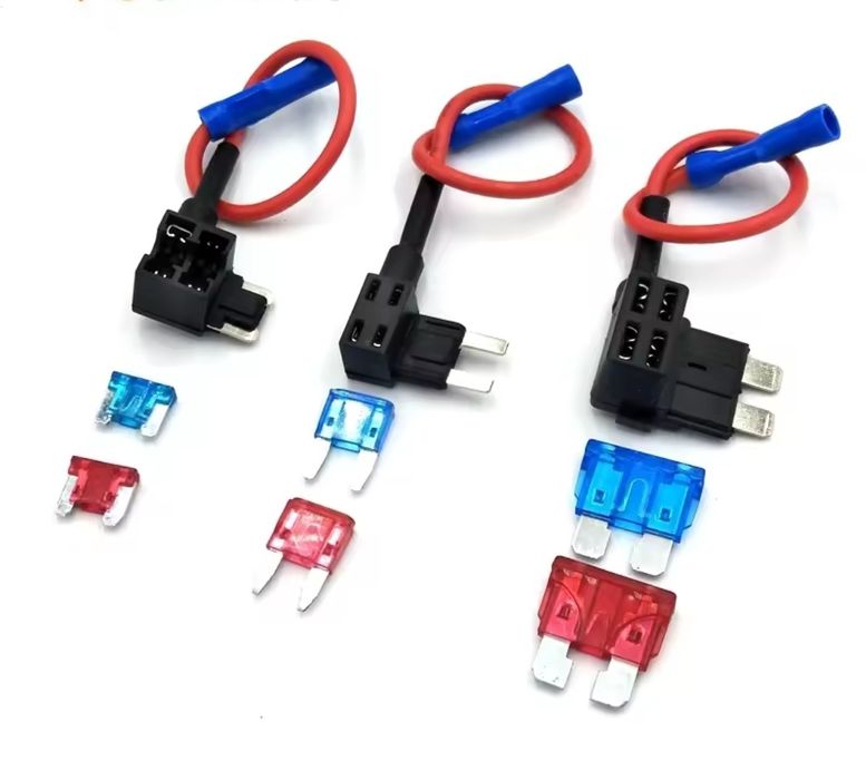 Conector rapid pentru doua sigurante plate mici 30+20A 12/24V