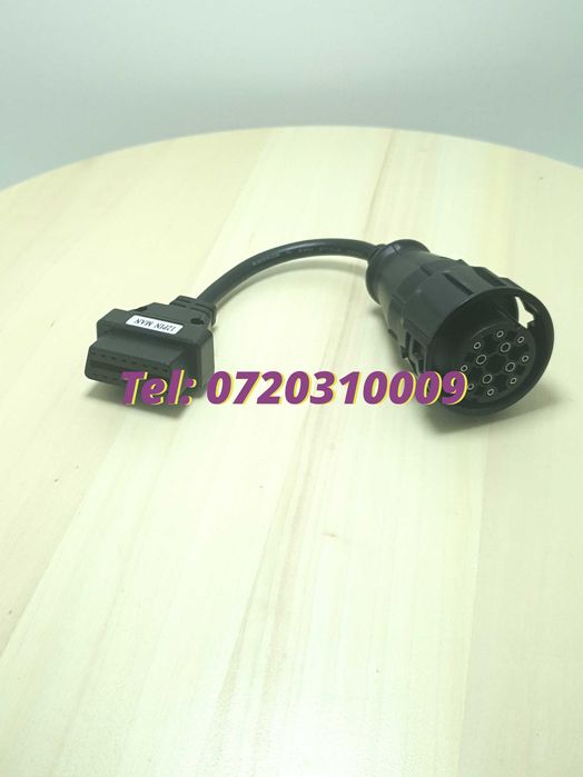 Cablu Adaptor Diagnoza Camion Tir Man Tga 12pin Obd2 Delphi Autocom M