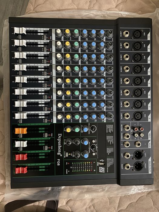 Mixer audio profesional 8 canale