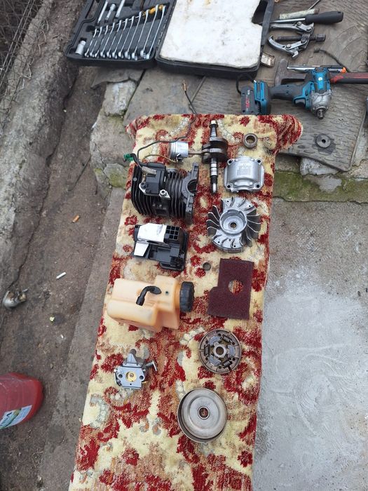 Repar scutere atv drujbe săpături cositori pt detali