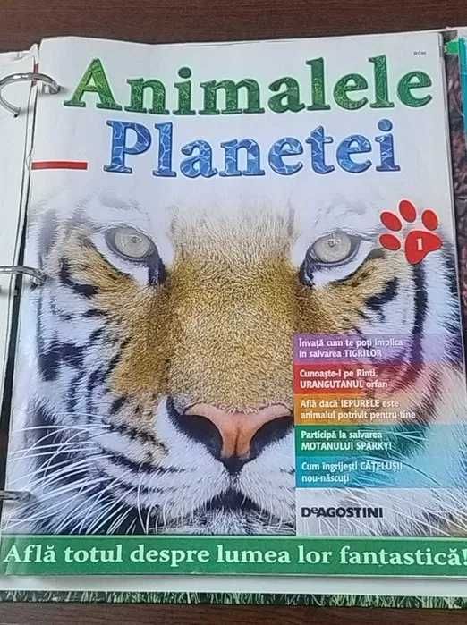 Seria "Animalele Planetei" - DeAgostini - 7 numere